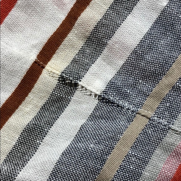 FREE PEOPLE STRIPED WRAP IT UP MINI DRESS - Picture 4 of 5